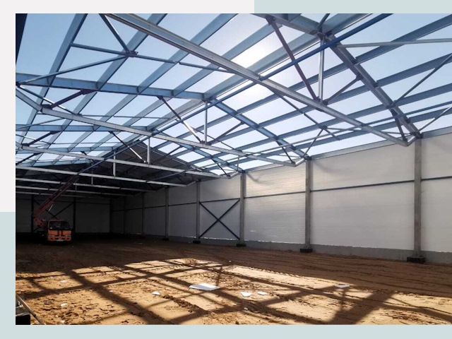 Строительство сенохранилищ в Спасске-Дальнем