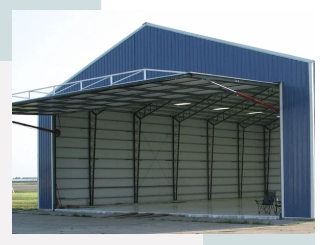 Прямо стенные ангары в Спасске-Дальнем