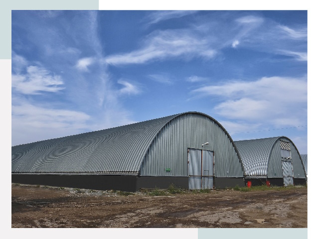 Сборные ангары в Спасске-Дальнем