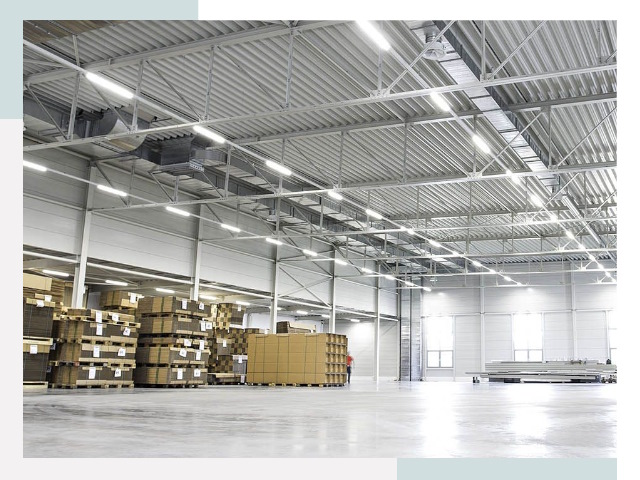 Освещение ангаров в Спасске-Дальнем